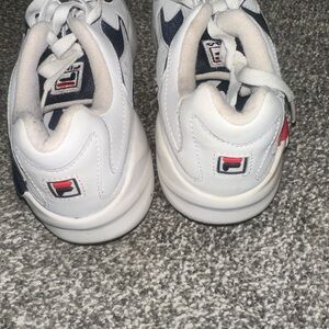 Fila Kids White Sneakers